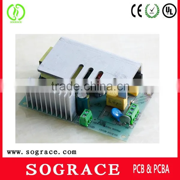 Elevator control electronic pcb assembly