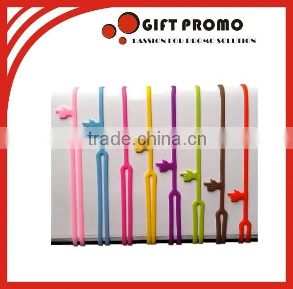 Custom Finger Silicone Bookmark