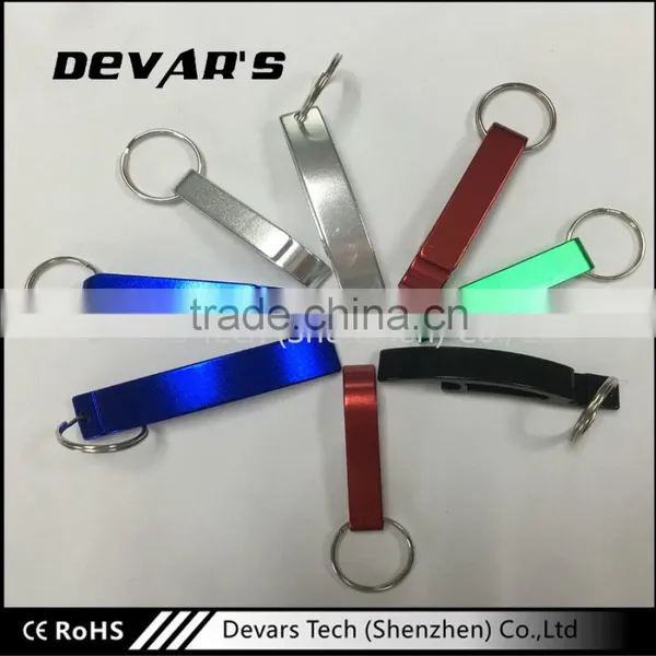 Factory Directly Sale Blank Metal Material Keychains With Different Color photo-3