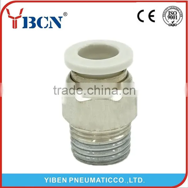 Pipe Fitting Air Fitting Pneumatic Fitting White Fitting Plastic Fitting