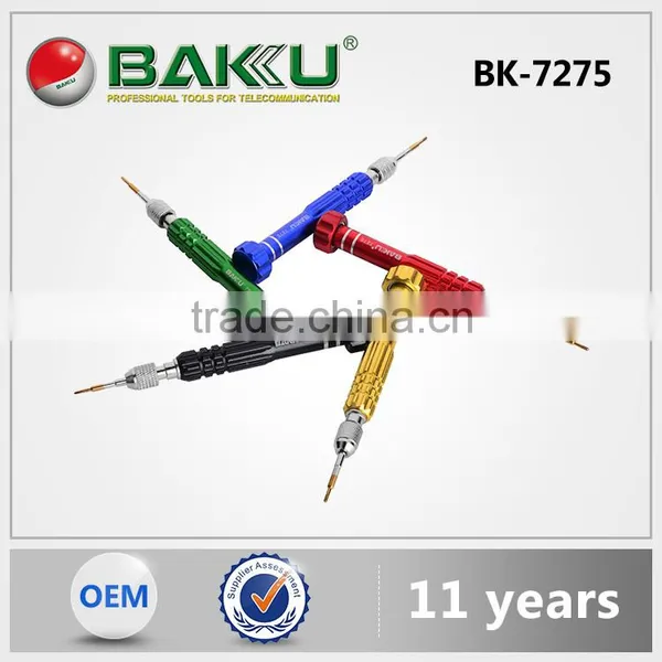 BAKU Mobile Phone Screwdriver Set With 5 Tips in 1 Interchangeable Screwdriver Set BK 7275 photo-4