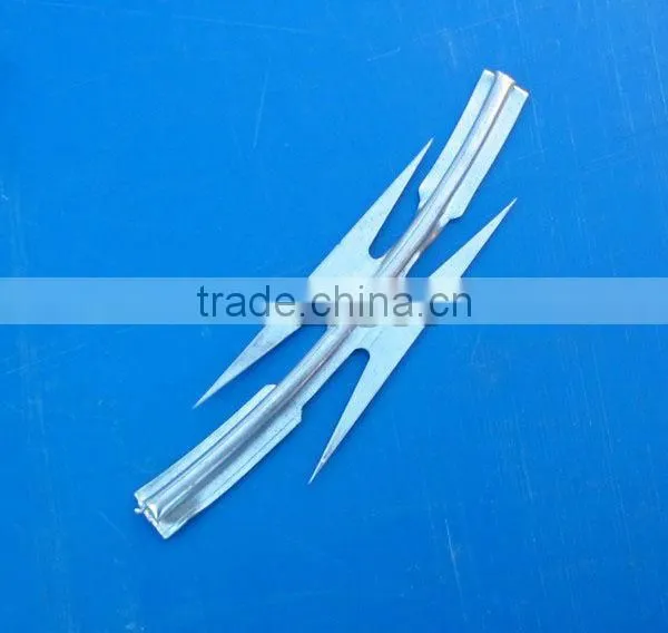 ECH Galvanized Razor Barbed Wire