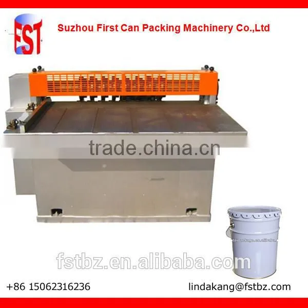 Semi Automatic Can Sheet Tinplate Shearing Machine Price photo-3