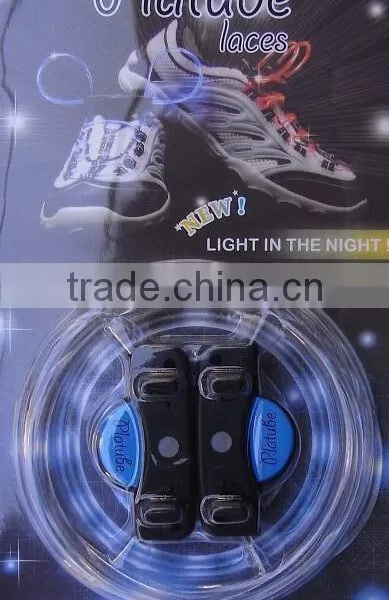LED Light up Shoelaces Flash Shoestrings-Orange photo-5