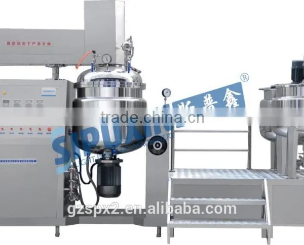 Body Cream Vacuum Homogenizer Mixer Making Machine for Sales photo-5
