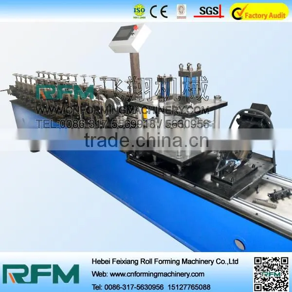 Aluminium Roller Shutter Garage Door Roll Forming Machine photo-3