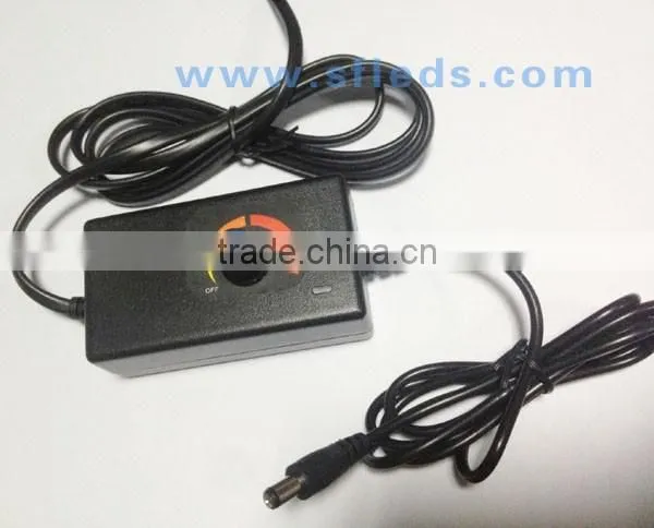 AC 100-240V to DC 1-12V (100-2000mA) US Plug Adjustable Voltage Power Supply Adapter for Led Strips Lights photo-2