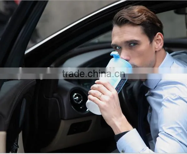 Temperature-controlled Stainless Steel Usb Car Heating Cup Mug Cup Business Gifts photo-3