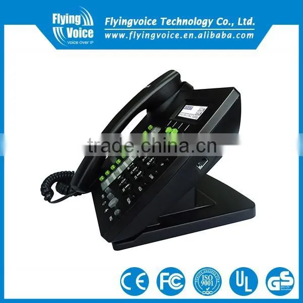 Flyingvoice IP622P 2 SIP Lines IP Phone PoE Enabled,PoE IP Phone,10 DSS Keys With BLF,OpenVPN Support photo-3