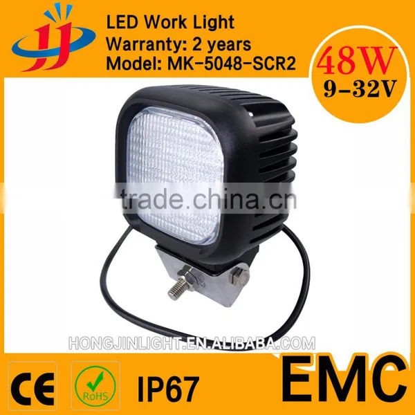 China Best Selling Magnetic Led Work Light Square 4x4 48w Offroad Led Working Light With Cheap Price photo-3