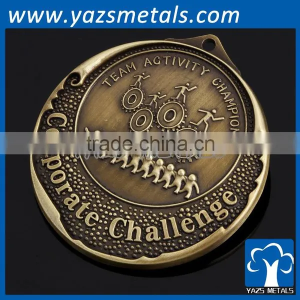 Manufacturer Antique Brass Souvenir Geocache Coin Medal photo-2