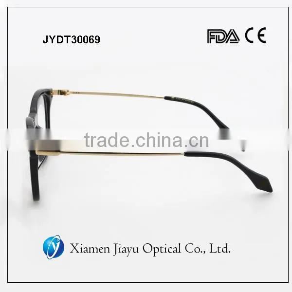 Handmade Acetate Round Metal Frame Reading Glasses photo-4