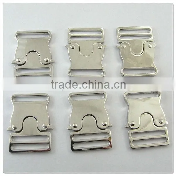 1.5 Inch Silver Colour Leather Belt Buckle photo-6