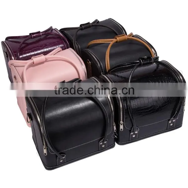 2016 New Arrival Wholesale Classic Black High Quality PU Leather Cosmetic Bag Makeup photo-6