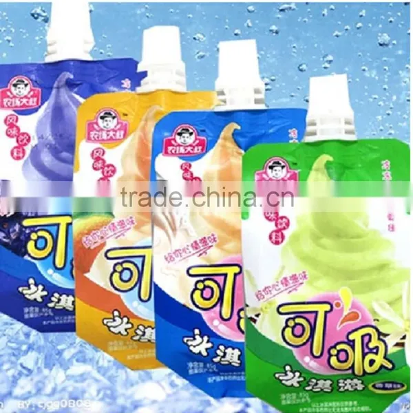 High Quality Plastic Beverag Pouch With Spout Packaging Bag photo-4