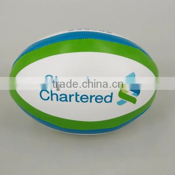 PVC Leather Soft Mini Rugby Ball photo-4