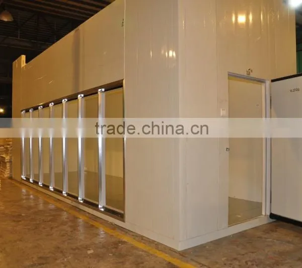 Glass Door Walk in Cold Room With Large Capacity photo-4