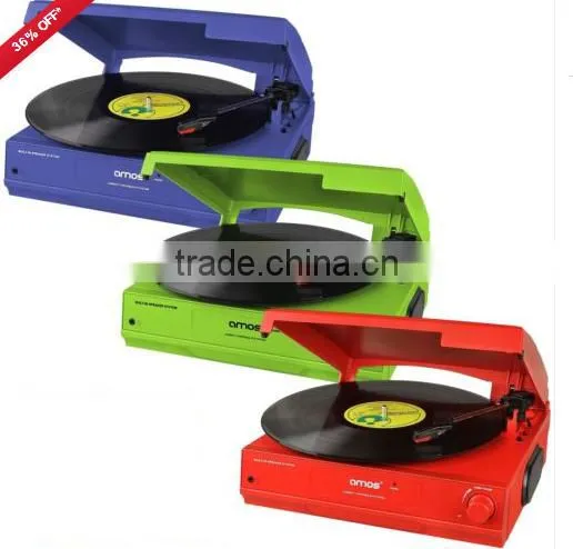 Colorful Hifi Sound Player Turntable photo-6