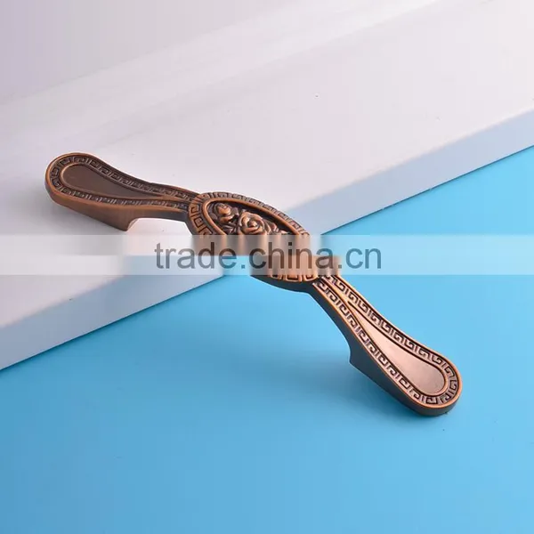 2016 New Design Antique Plating Bronze Metal Cabinet Handle for Home Furniture photo-4