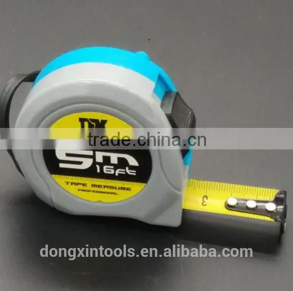 3m 5m 7.5m 10 m Two Locks Abs Plastic Case Steel Tape Measure photo-3