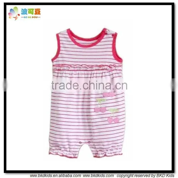 BKD Flower Printed Baby Animal Rompers photo-2
