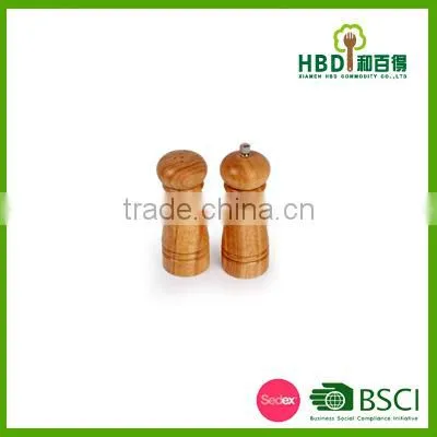 Kitchen Wooden Manual Pepper Mill, Pepper Grinder ,salt Shaker photo-3