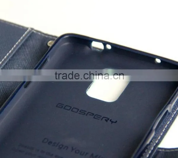 Mercury Goospery Leather Flip Case for Note4, Newest Shockproof Credit Card Slots Case for Samsung photo-6
