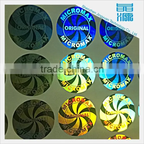 Factory Price Special 3d Certificate Hologram Stickers Anti Fake Labels photo-5