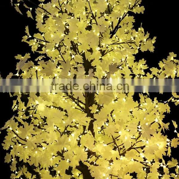 3M Garden Landscaping Outdoor LED Lighting High Artificial Maple Tree photo-2