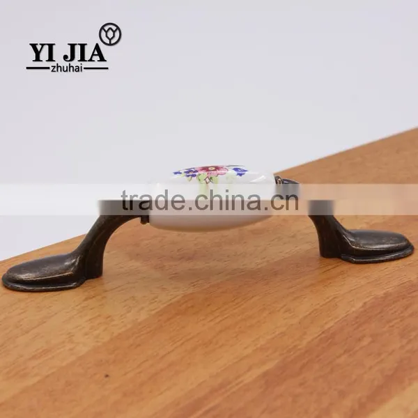 Antique Cabinet Furniture Ceramic Handles and Pull photo-2
