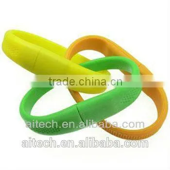 2015 Colorful Wristband Usb 2.0 Driver Promotion Gift Usb Stick Cheap Usb Wristband From SZ Factory photo-5