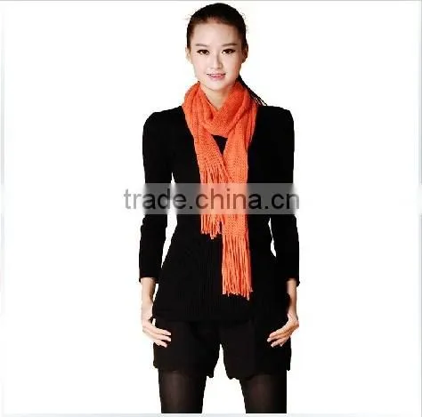 Fashion Acrylic Knit Scarf Manufacturer