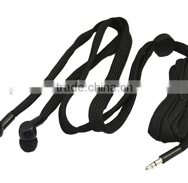 Colorful Shoelace Earbuds for Promotion photo-2