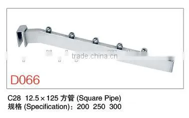 Metal Slatwall Hanging Shelf Brackets&clothing Hanging Bracket of Fourgoodhardware photo-4