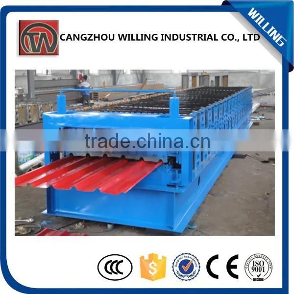 Metal Roofing Sheet Double Layer Roll Forming Machine photo-5