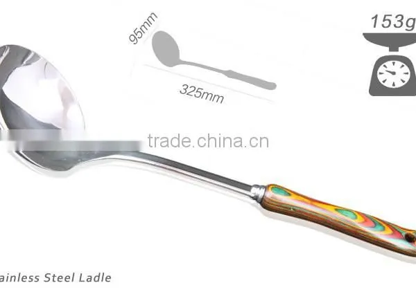 2015 Color Printing Wooden Handle Stainless Steel Kitchenware/ Kitchen Tools/Household Cooking Ware 7PCS/SET S02 photo-5