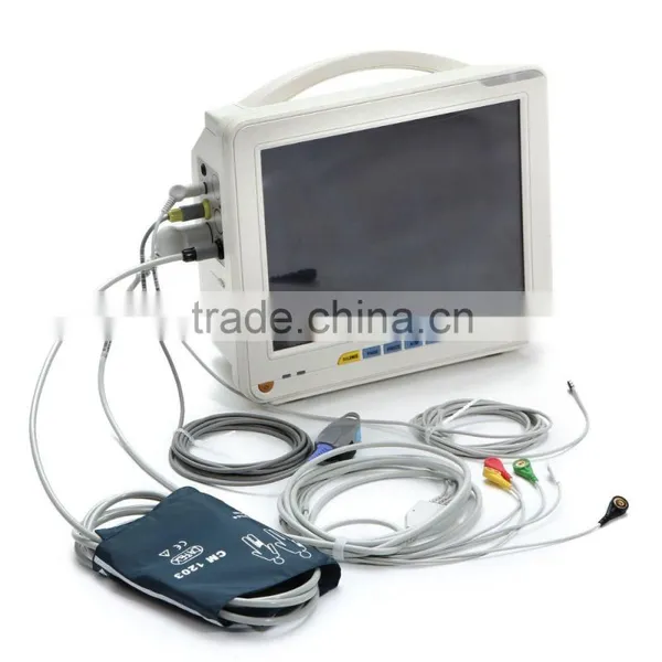 ECG & SPO2& NIBP&TEMP Latest Hot Mini Multi-parameter Patient Monitor photo-6