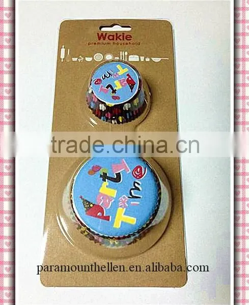 Plastic Tube Cup Cake Package for Supermarket Cupcake Cases Baking Cups photo-2