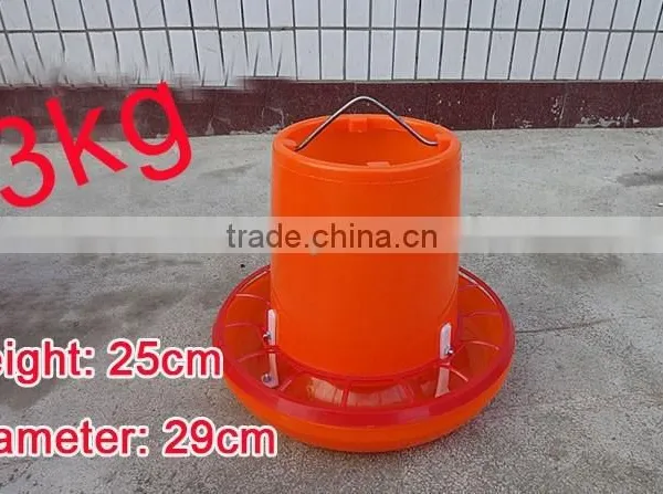 Good material high quality chicken broiler feeder 3kg chicken feeders drinkers