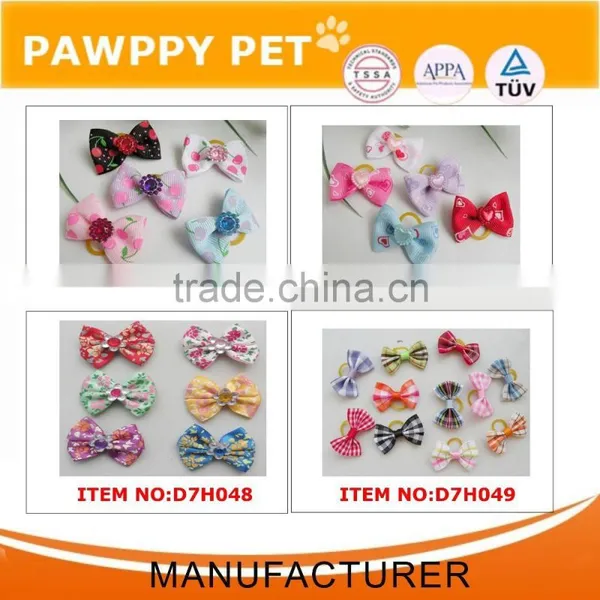 Wholesale Bows Small Moq Mixed Colors Styles Simple Daily Dog Bows photo-5