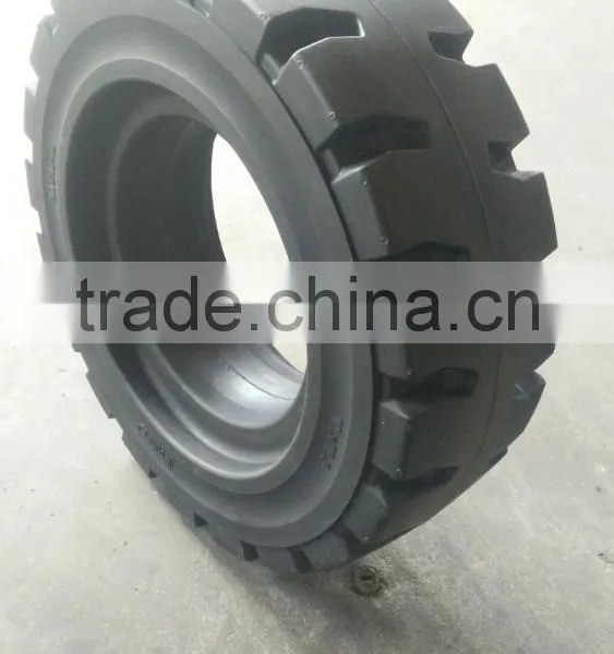 New Project Solid Skid Steer Tires 10-16.5 10x16.5 for Bob Cat 232 226 216 photo-3
