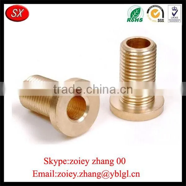 OEM ODM Accepted Chinese Supplier Custom Made Precision Brass Hollow Screw photo-3