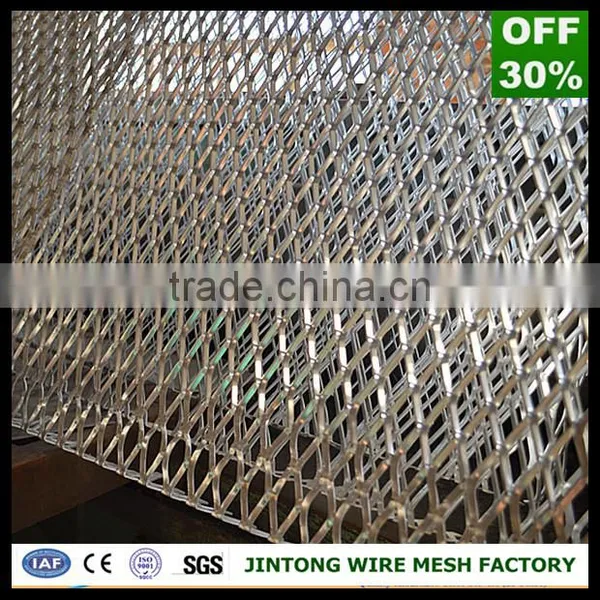 Building Facade Aluminum Streched Expanded Metal Mesh Sheet Fence photo-6