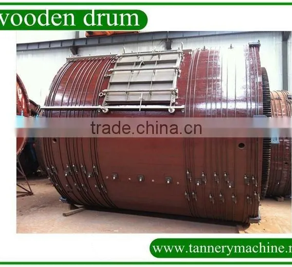 Leather Process Cow Skin Drum Heads for Tannery Machine photo-3