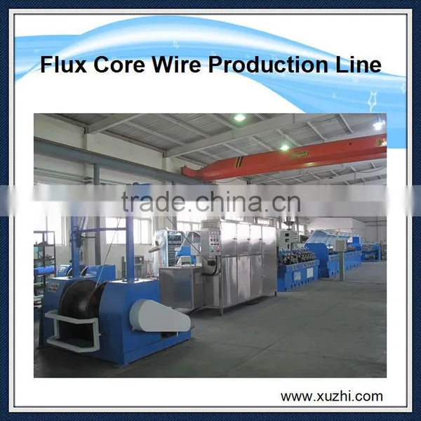 China Supplier Low Carbon Steel Wire Flux Cored Wire Making Machine Steel Wire Production Line photo-2