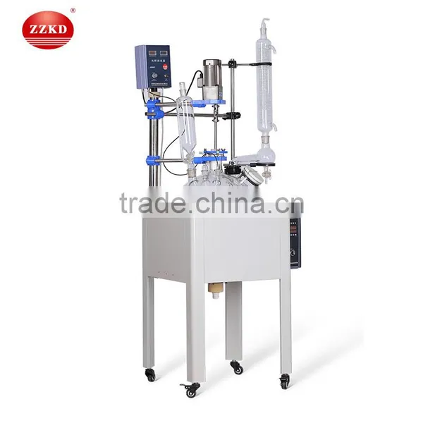 (ZZKD) Reliable Reflux Condensation Glass Reactor photo-2