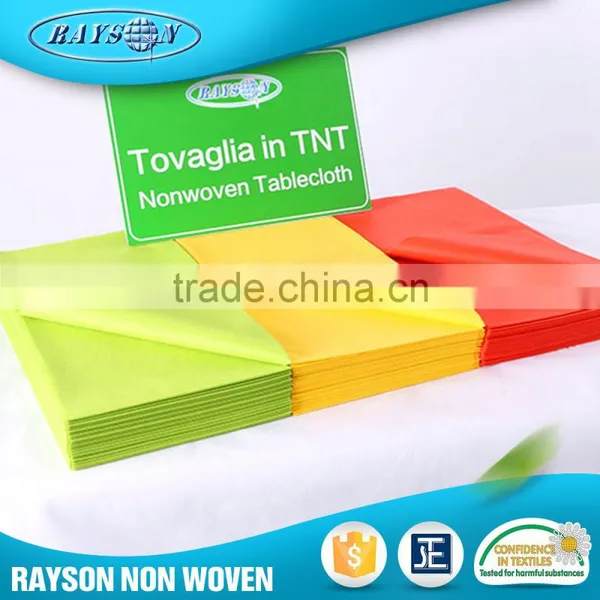 China Market Waterproof Tablecloths Pp Raw Material photo-4