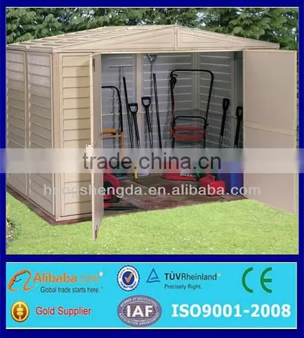 Modern High Quality Metal Frame Garden Shed for Sale photo-4