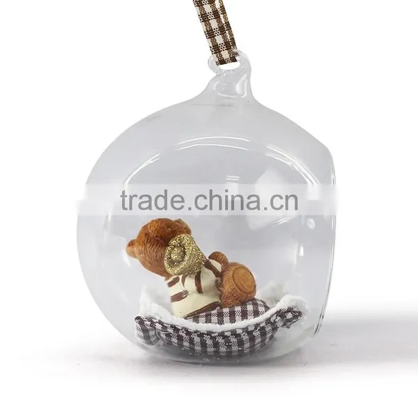 2016 Cheap Christmas Hanging Glass Ornaments photo-2
