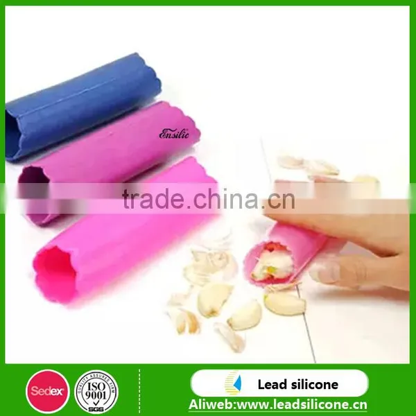 Magic Kitchenware Silicone Garlic Peeler Silicone Peeling Presses, Garlic Peeling Devices photo-3